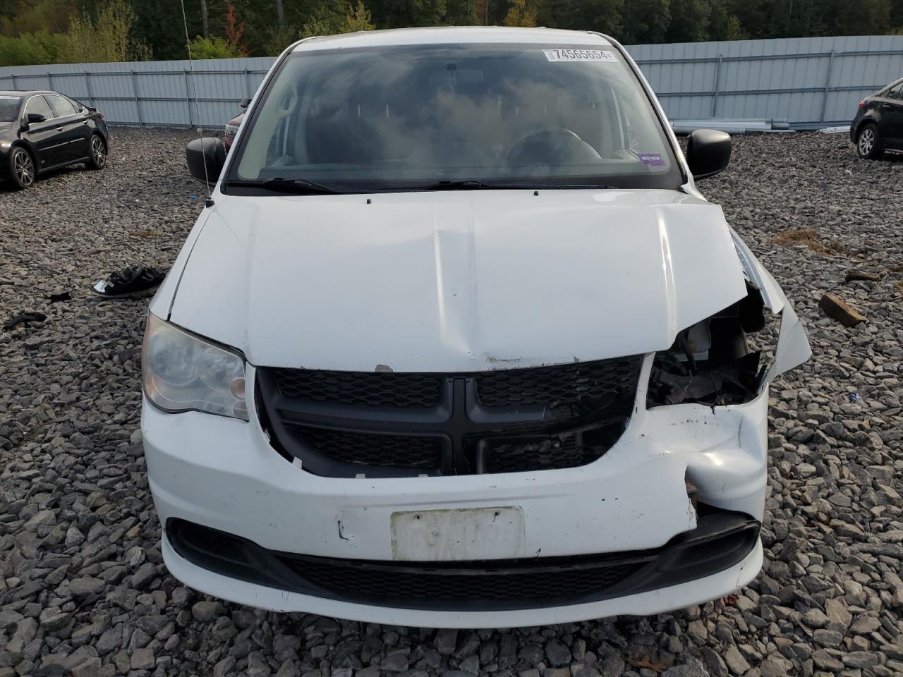 2014 RAM Cargo Van Tradesman VIN 2C4JRGAG0ER389962 Copart auction photo, front end damage thumbnail 5
