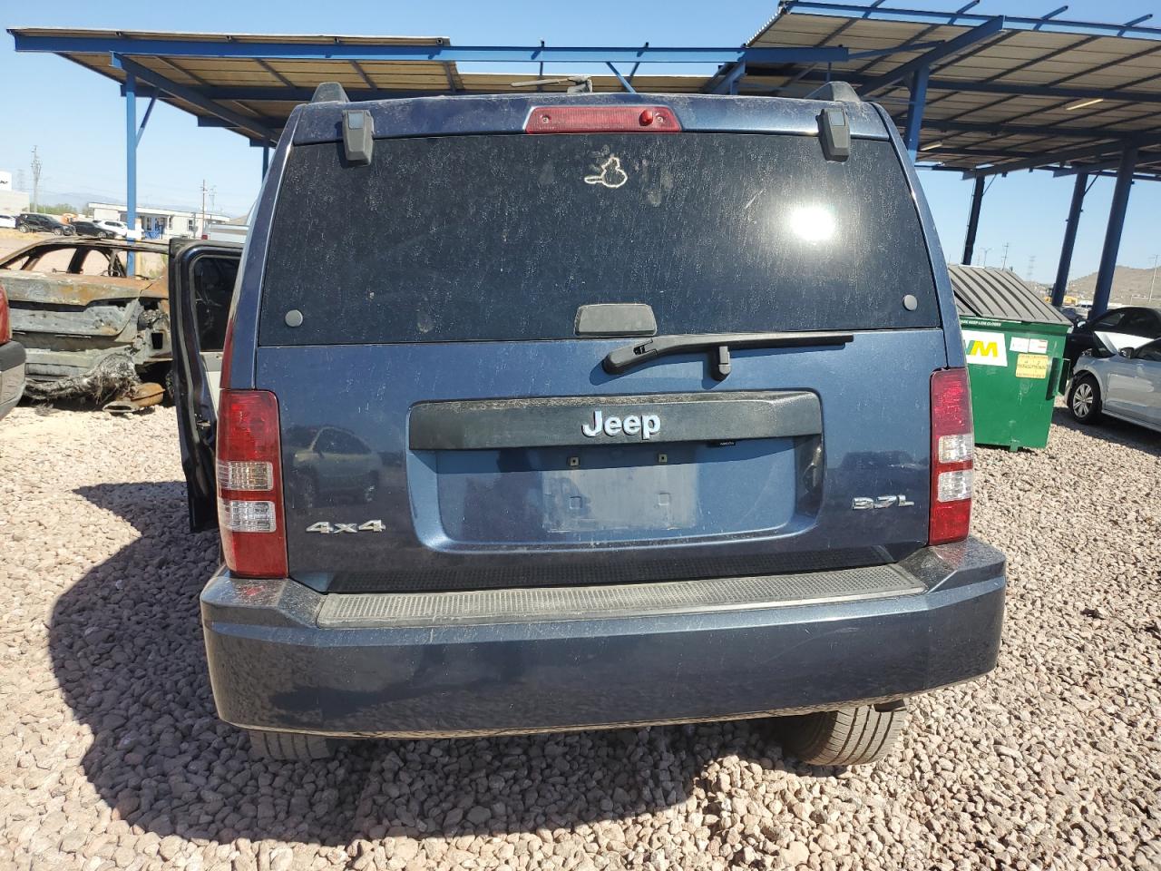 2008 Jeep Liberty (North America) VIN 1J8GN28K88W182498 Copart auction photo, front end / side damage thumbnail 6
