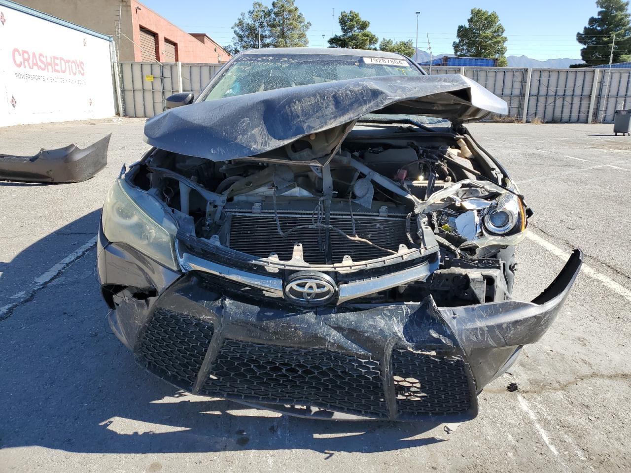 2015 Toyota Camry VIN 4T1BF1FK8FU905170 Copart auction photo, rear end / front end damage thumbnail 5