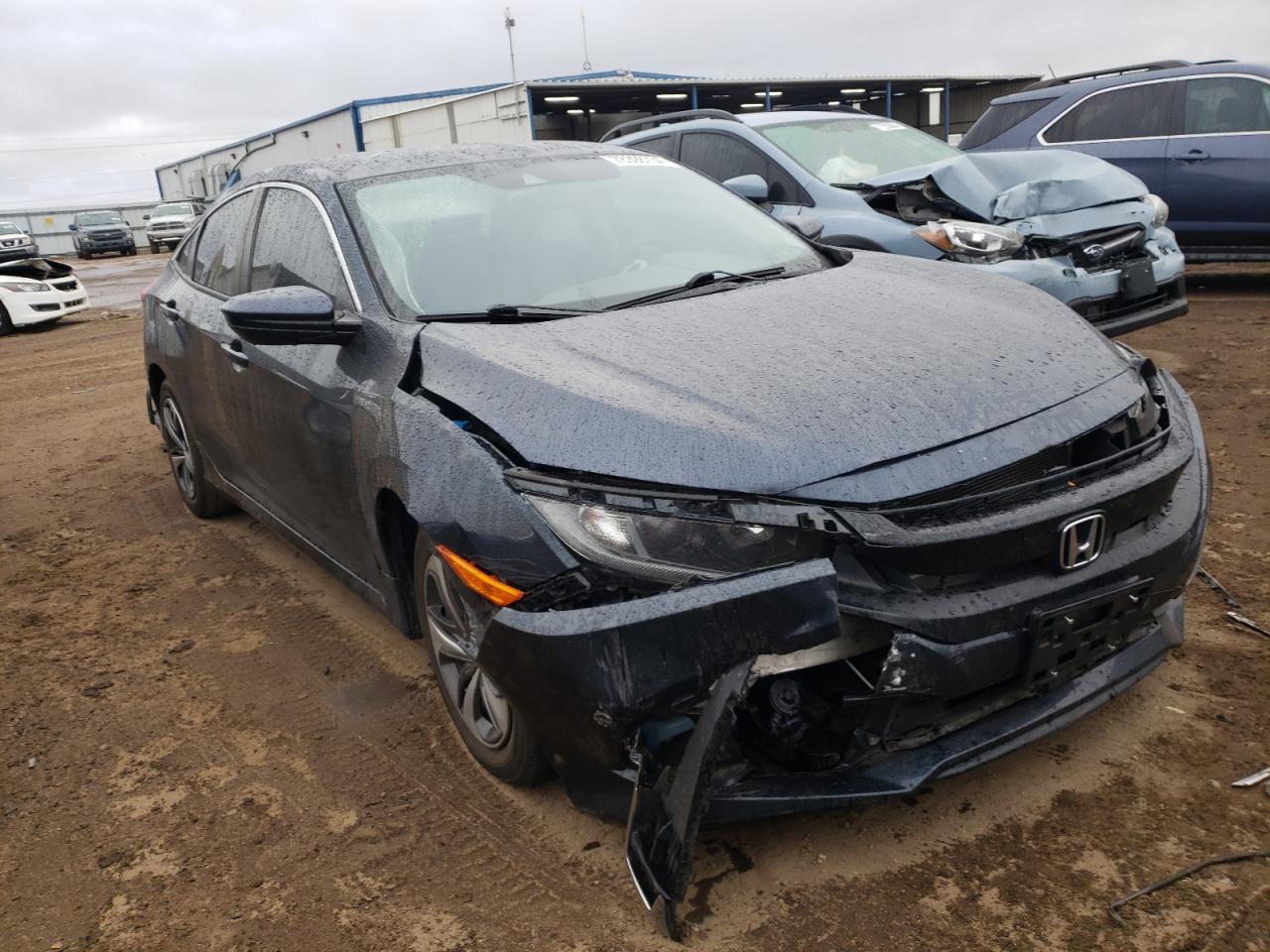 2019 Honda Civic VIN 19XFC2F60KE039609 Copart auction photo, front end damage thumbnail 4