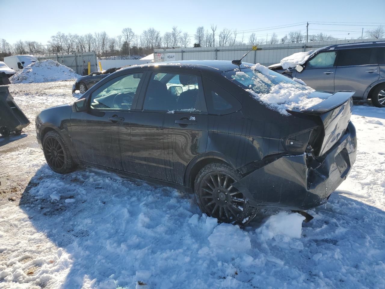 2010 Ford Focus VIN 1FAHP3GNXAW173563 Copart auction photo, rear end / side damage thumbnail 2