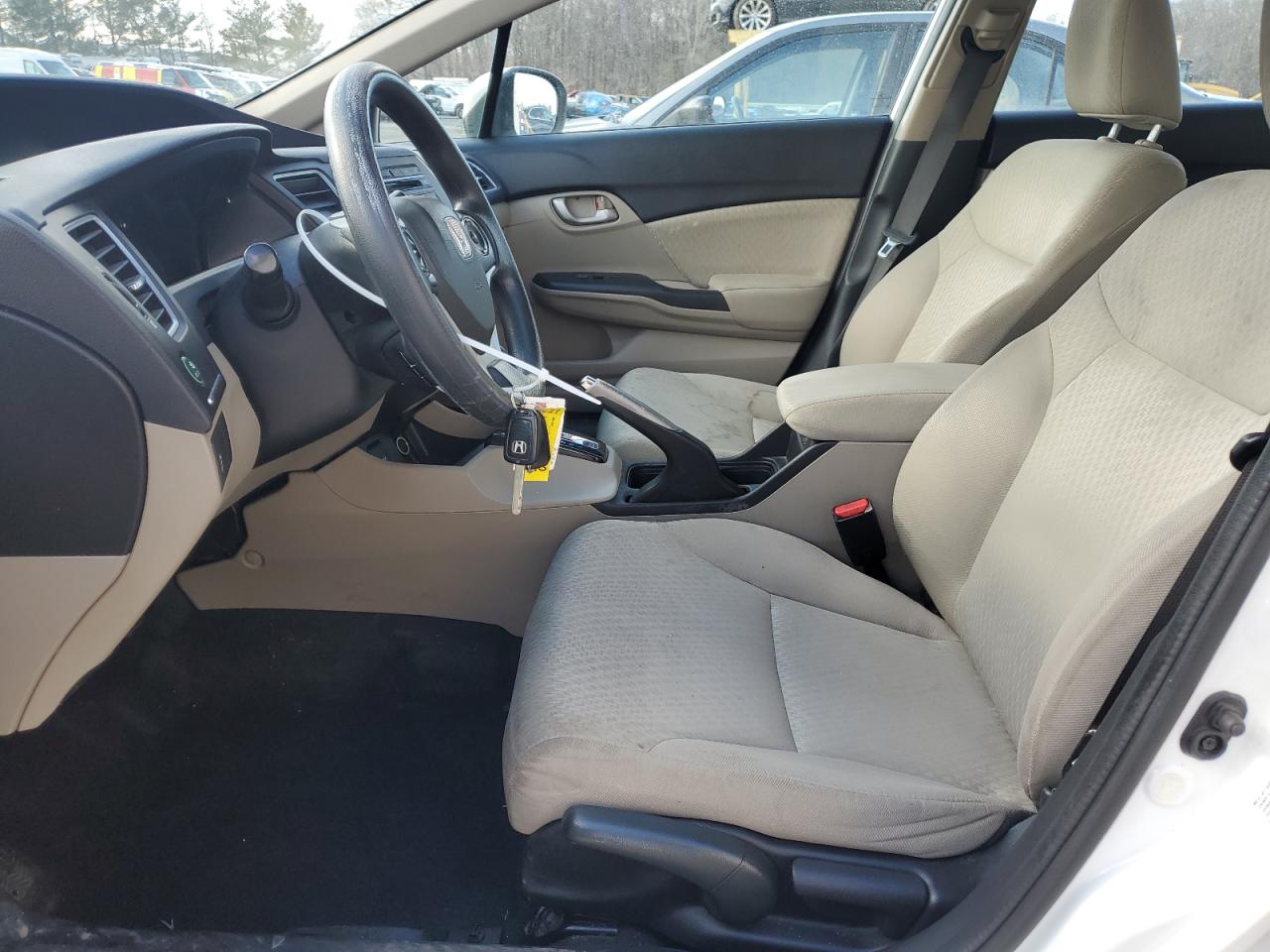 2015 Honda Civic VIN 19XFB2F52FE238936 Copart auction photo, rear end damage thumbnail 7