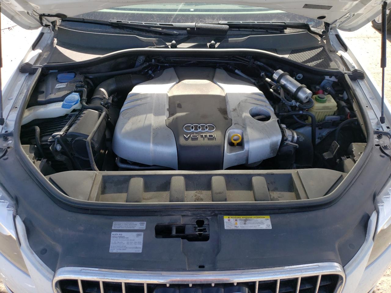 2014 Audi Q7 VIN WA1LMAFE0ED020348 Copart auction photo, vandalism / minor dent/scratches damage thumbnail 13