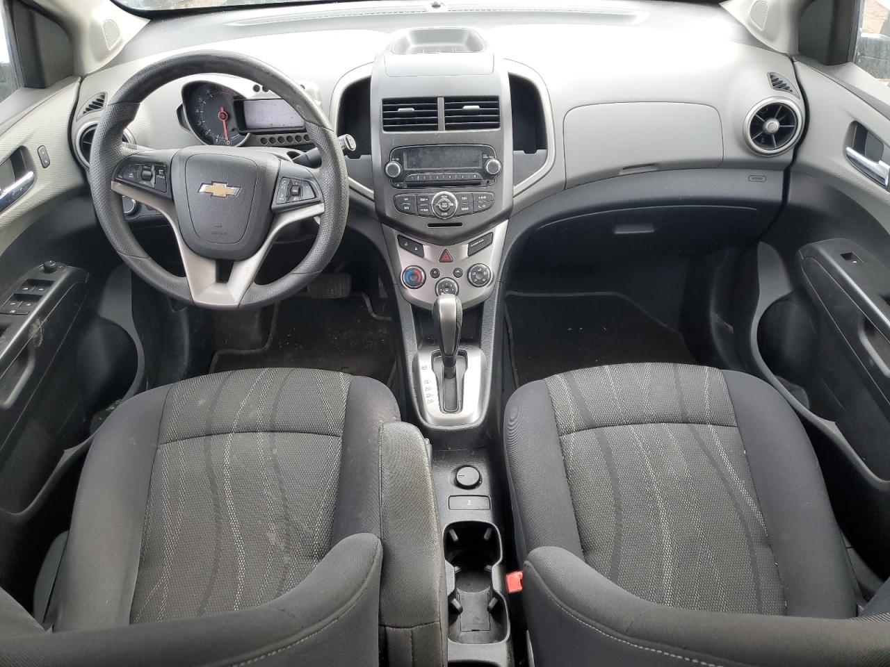 2014 Chevrolet Sonic VIN 1G1JC6SH7E4189739 Copart auction photo, front end / side damage thumbnail 8