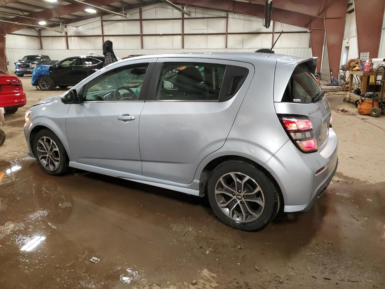 2017 Chevrolet Sonic VIN 1G1JD6SB6H4108615 Copart auction photo, front end / side damage thumbnail 2