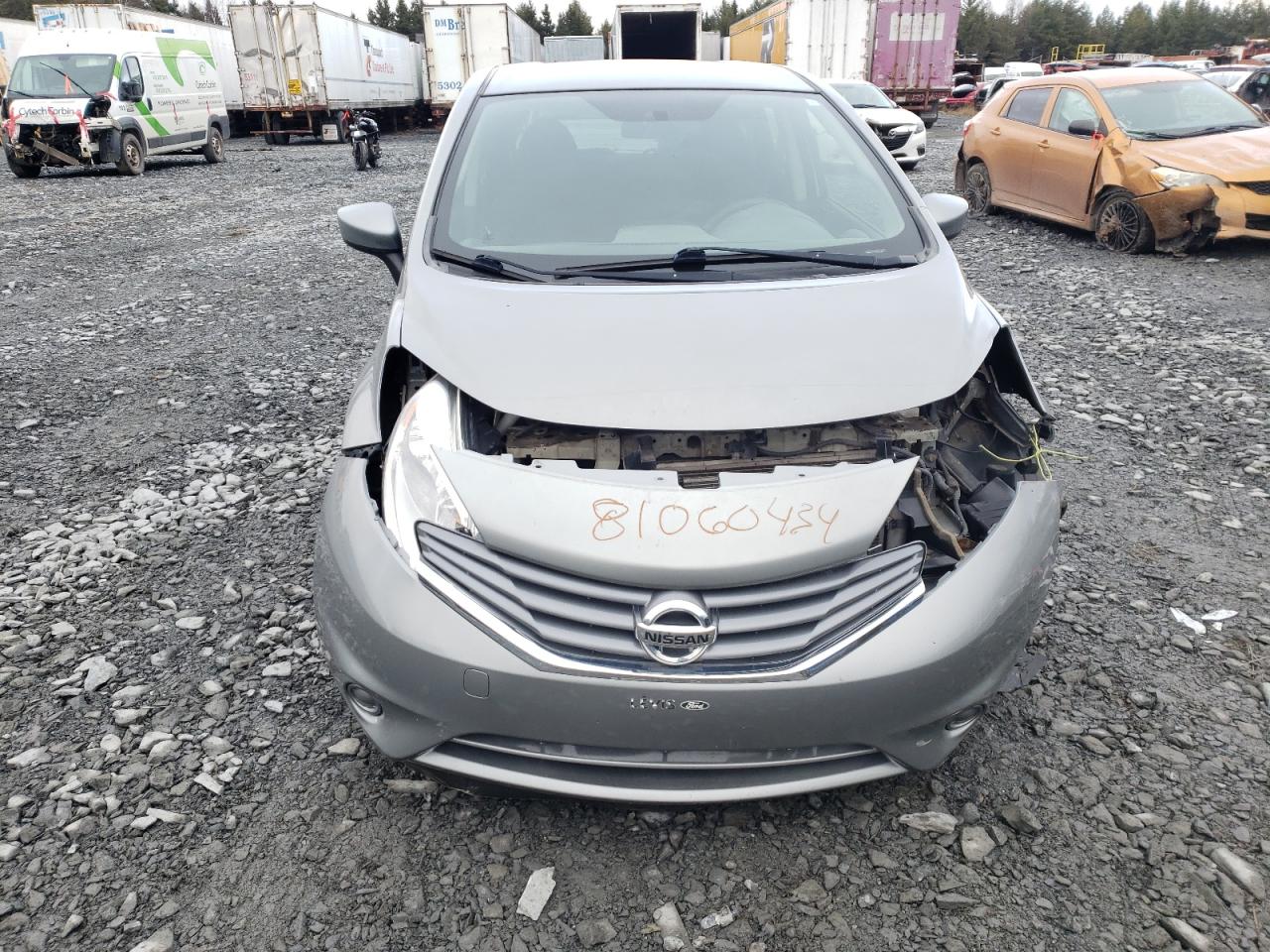 2015 Nissan Versa VIN 3N1CE2CP1FL352859 Copart auction photo, front end damage thumbnail 5
