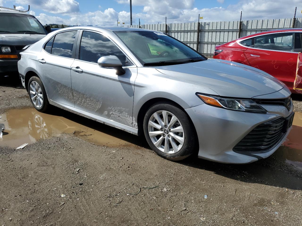 2019 Toyota Camry VIN 4T1B11HKXKU753804 Copart auction photo, rear end damage thumbnail 4