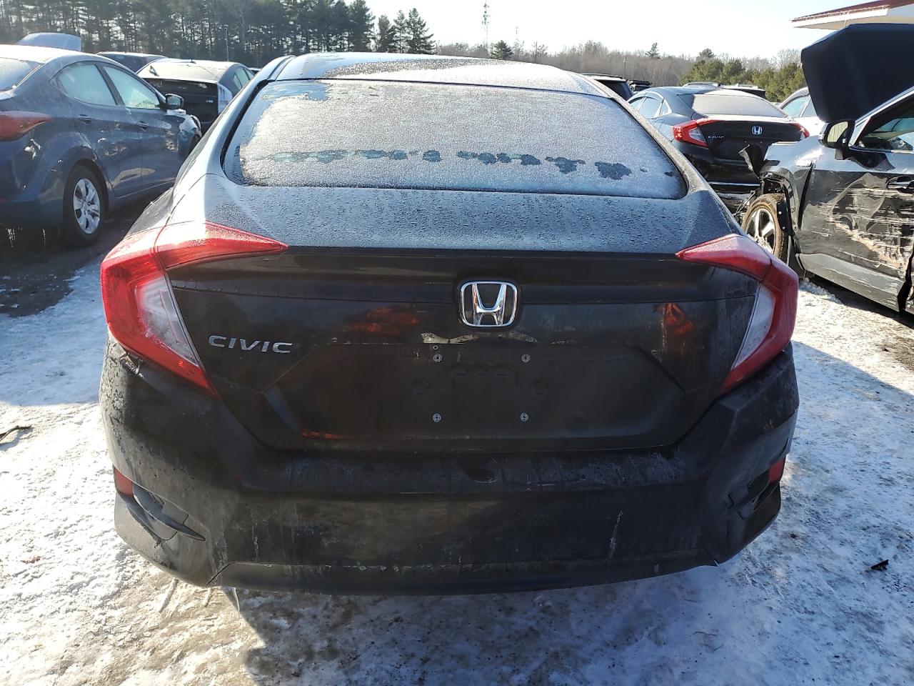 2016 Honda Civic VIN 2HGFC2F89GH506394 Copart auction photo, front end / minor dent/scratches damage thumbnail 6
