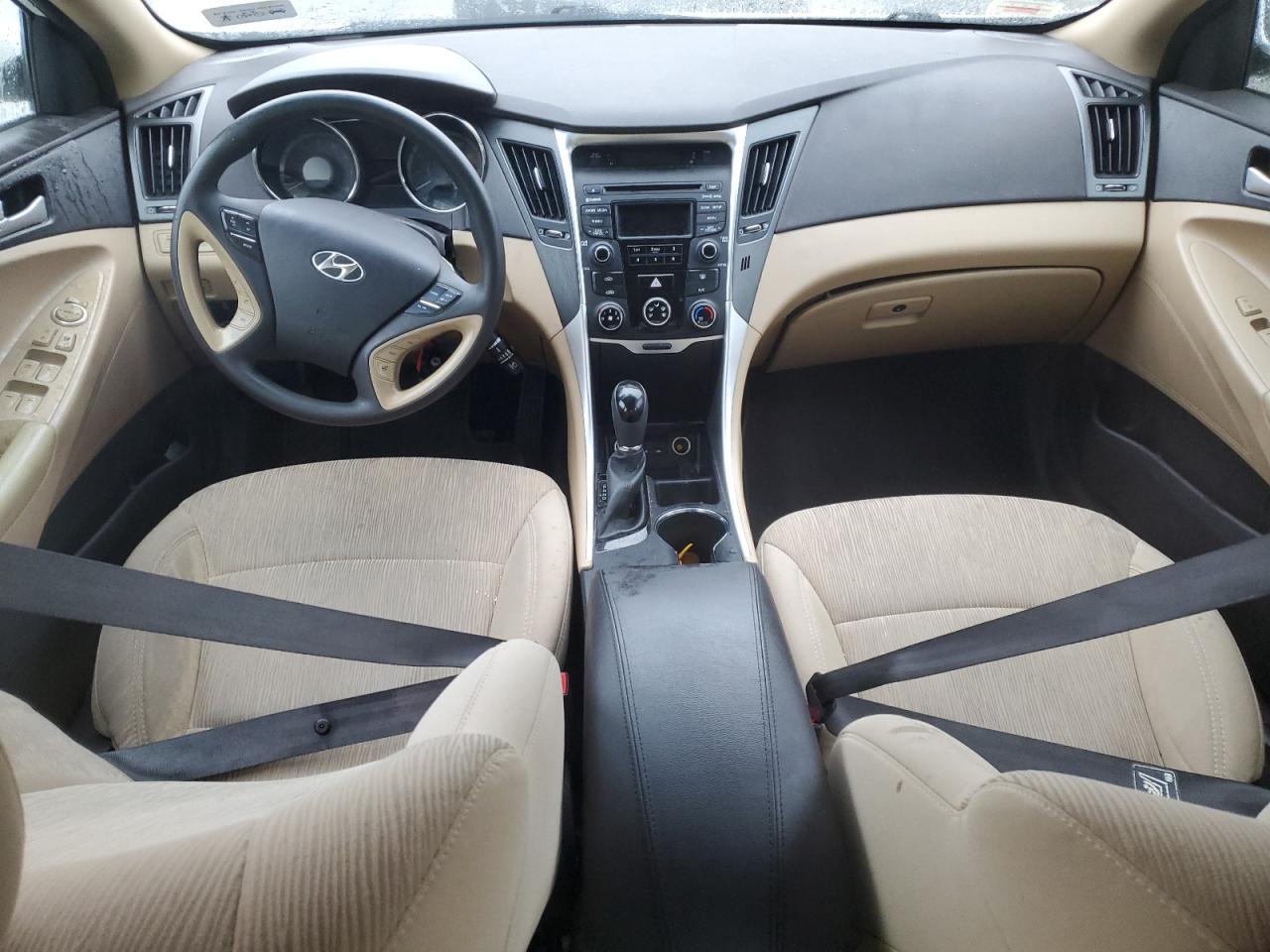 2014 Hyundai Sonata VIN 5NPEB4AC5EH928526 Copart auction photo, vandalism damage thumbnail 8