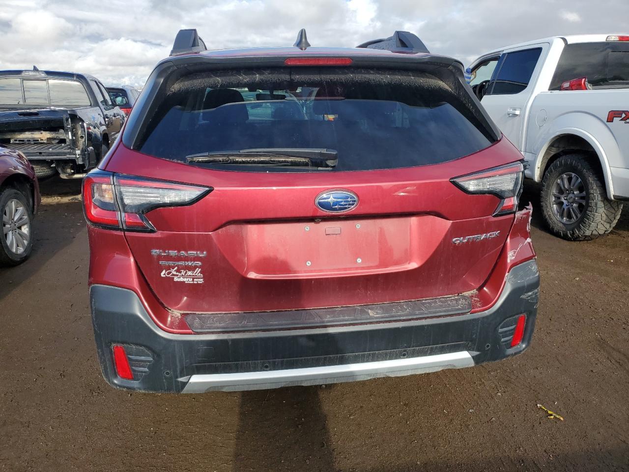 2020 Subaru Outback VIN 4S4BTANC1L3183724 Copart auction photo, front end / rear end damage thumbnail 6