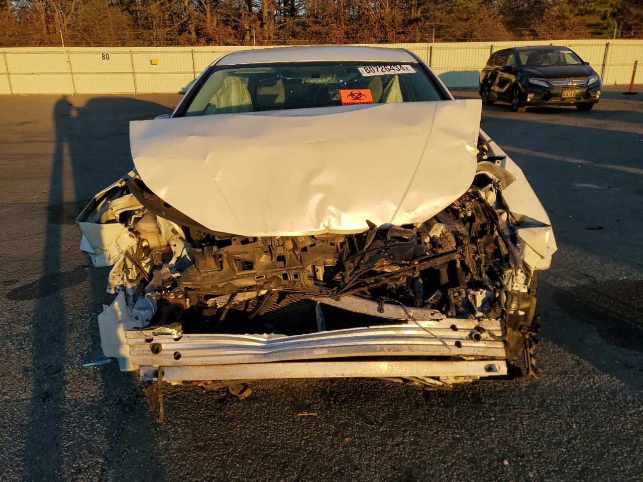 2016 Toyota Prius VIN JTDKBRFU4G3005843 Copart auction photo, front end / minor dent/scratches damage thumbnail 5