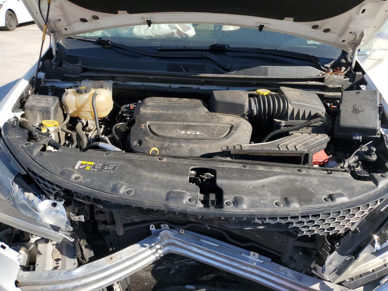 2017 Chrysler Pacifica VIN 2C4RC1EG9HR764165 Copart auction photo, front end damage thumbnail 13