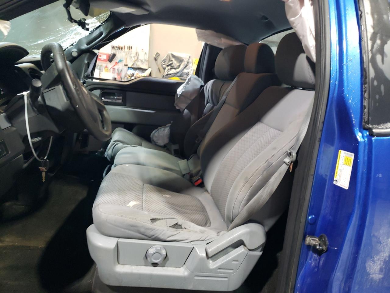 2014 Ford F-150 VIN 1FTMF1CM0EKE82551 Copart auction photo, side / front end damage thumbnail 11