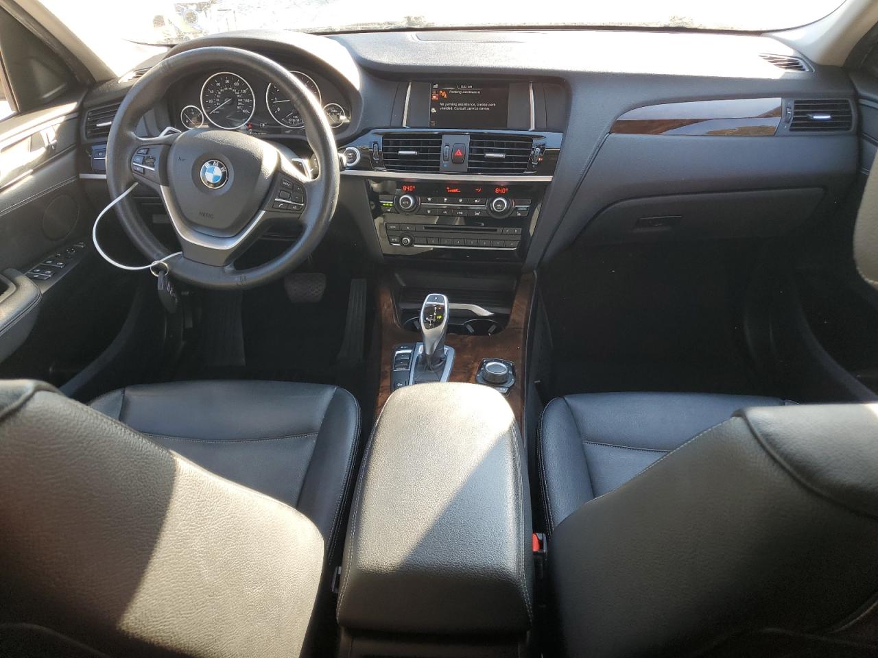 2017 BMW X4 VIN 5UXXW3C53H0T78376 Copart auction photo, front end / rear end damage thumbnail 8