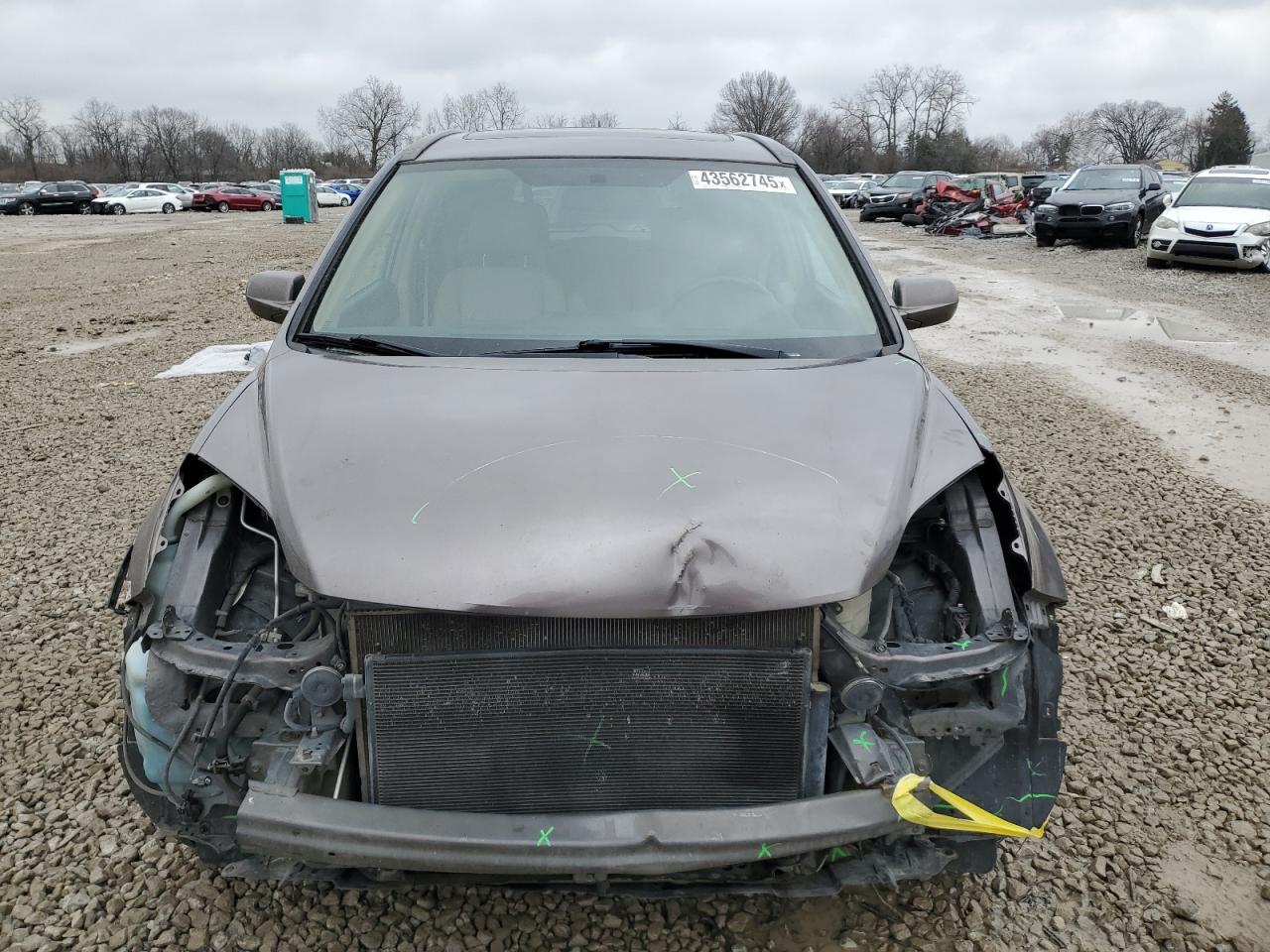 2011 Honda CR-V VIN 5J6RE3H71BL030941 Copart auction photo, front end damage thumbnail 5