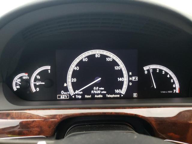 2013 Mercedes-Benz S-klasse VIN WDDNG7DBXDA510464 Copart auction photo, front end damage thumbnail 9