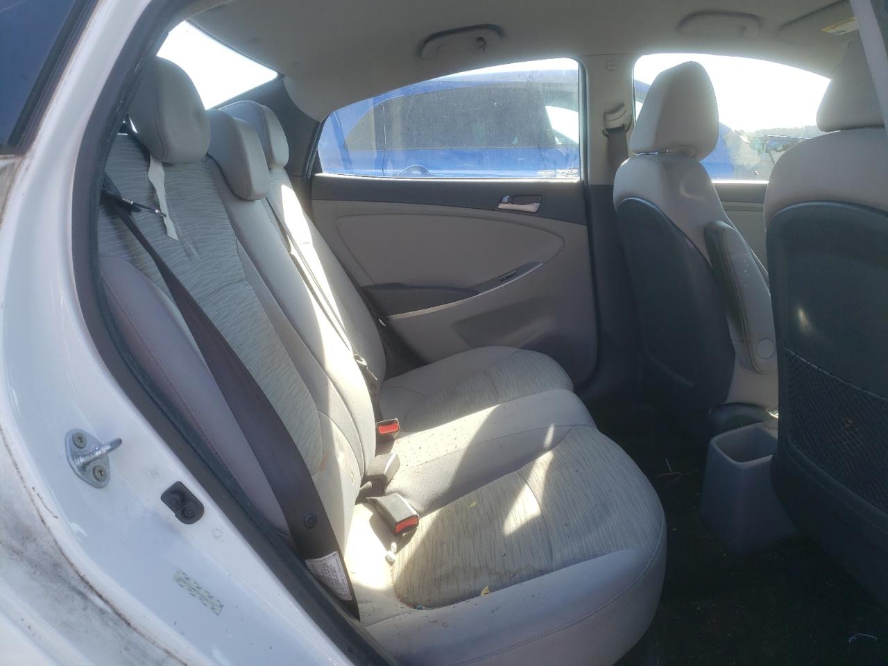 2015 Hyundai Accent VIN KMHCT4AE1FU834412 Copart auction photo, all over damage thumbnail 10