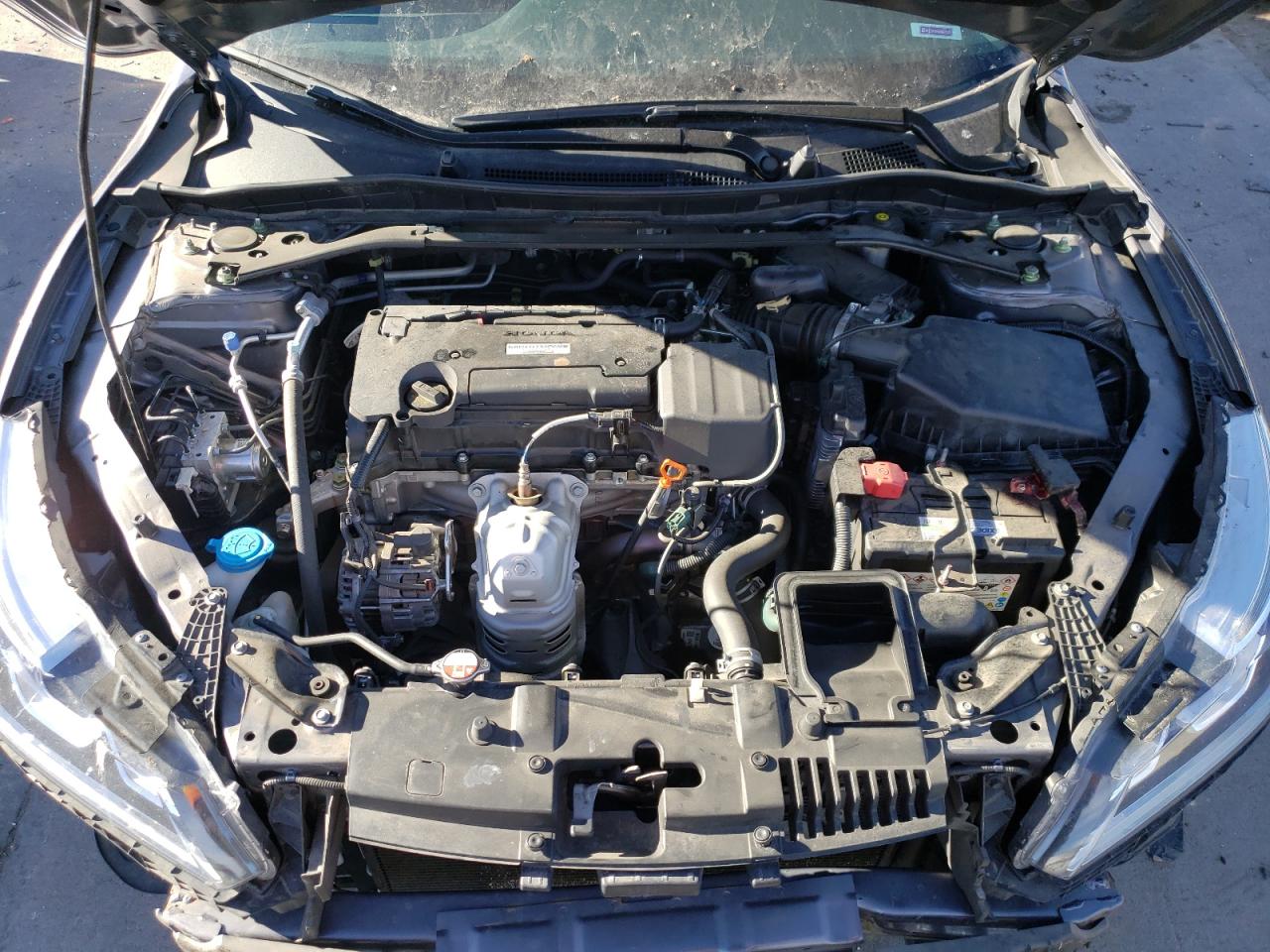 2016 Honda Accord VIN 1HGCR2F54GA070298 Copart auction photo, rear end / front end damage thumbnail 11