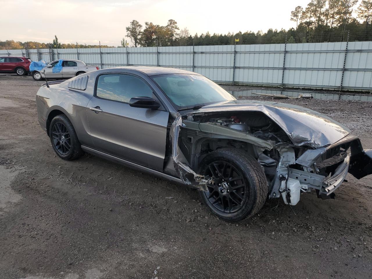 2014 Ford Mustang VIN 1ZVBP8AM8E5318671 Copart auction photo, front end damage thumbnail 4