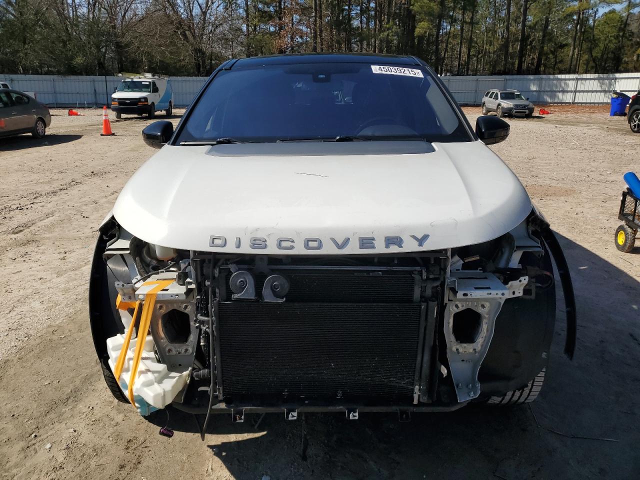 2018 Land Rover Discovery VIN SALCP2RX4JH744748 Copart auction photo, front end damage thumbnail 5