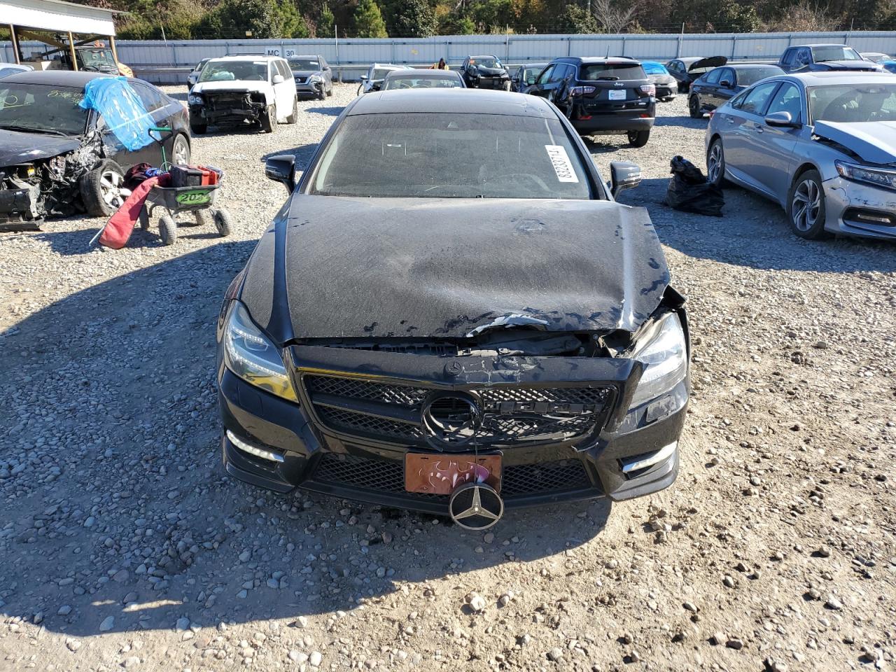 2012 Mercedes-Benz Cls-klasse VIN WDDLJ9BB5CA037692 Copart auction photo, front end damage thumbnail 5