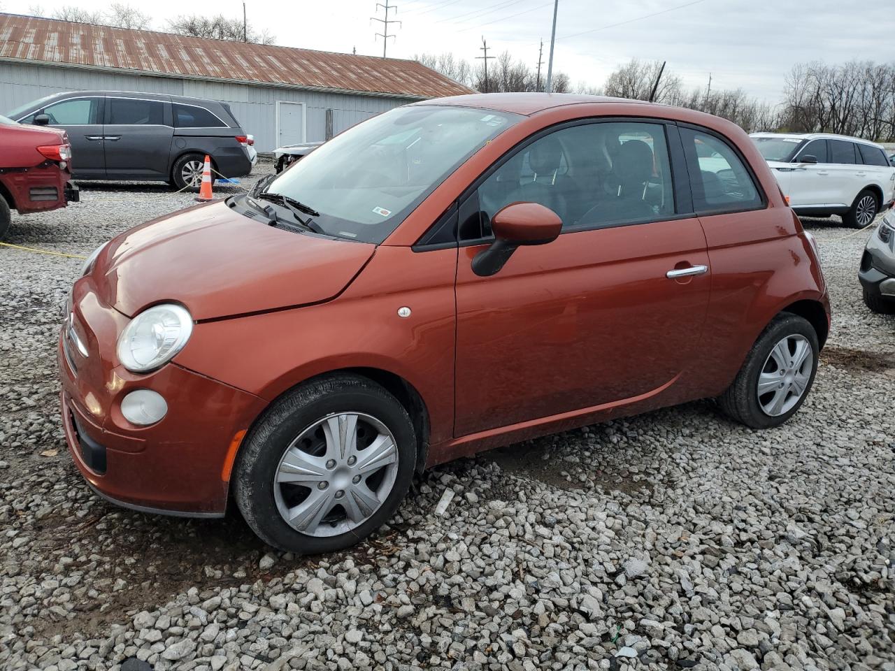 2015 Fiat 500 VIN 3C3CFFAR9FT690486