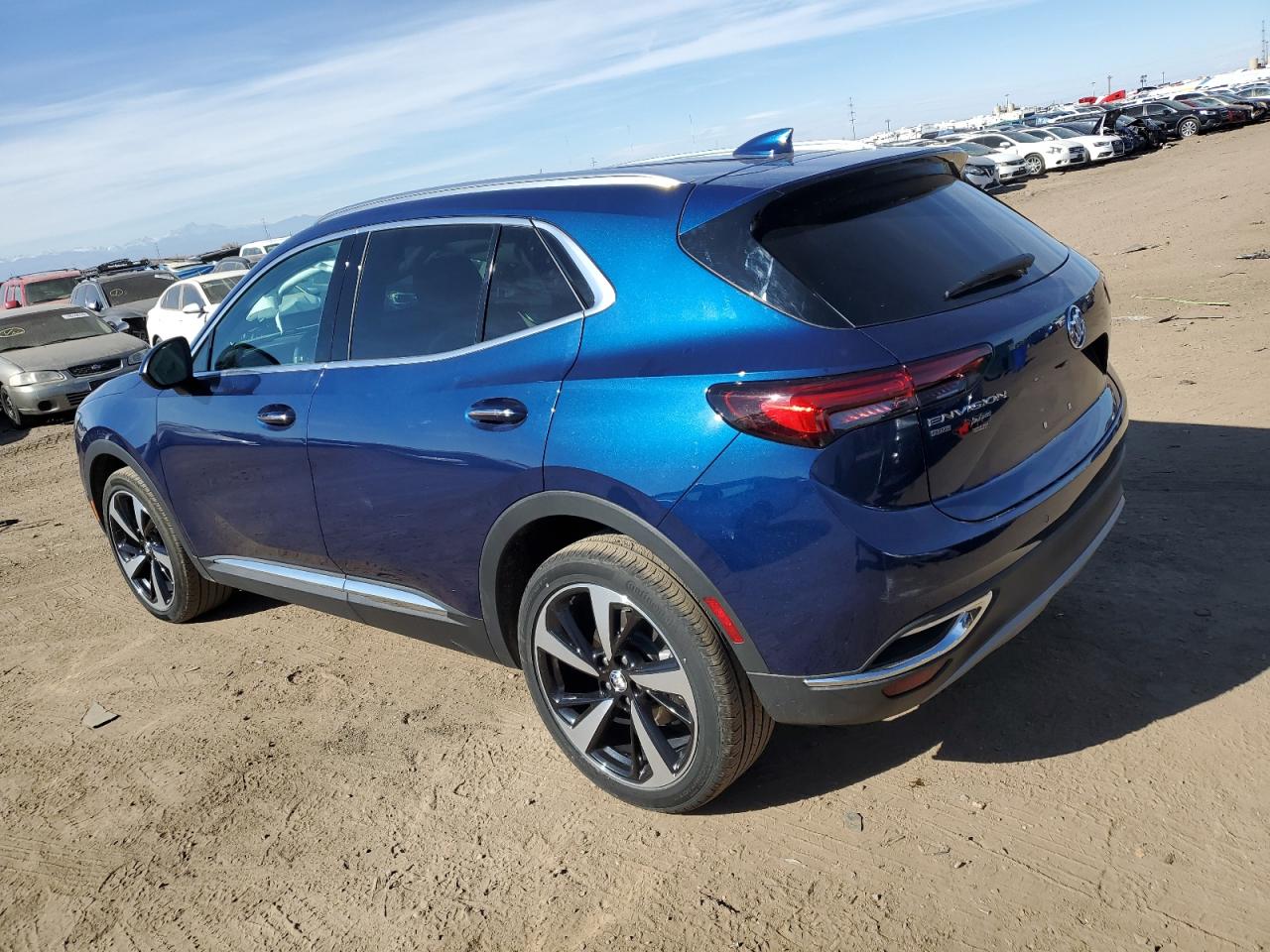 2022 Buick Envision VIN LRBFZPR44ND015551 Copart auction photo, side damage thumbnail 2