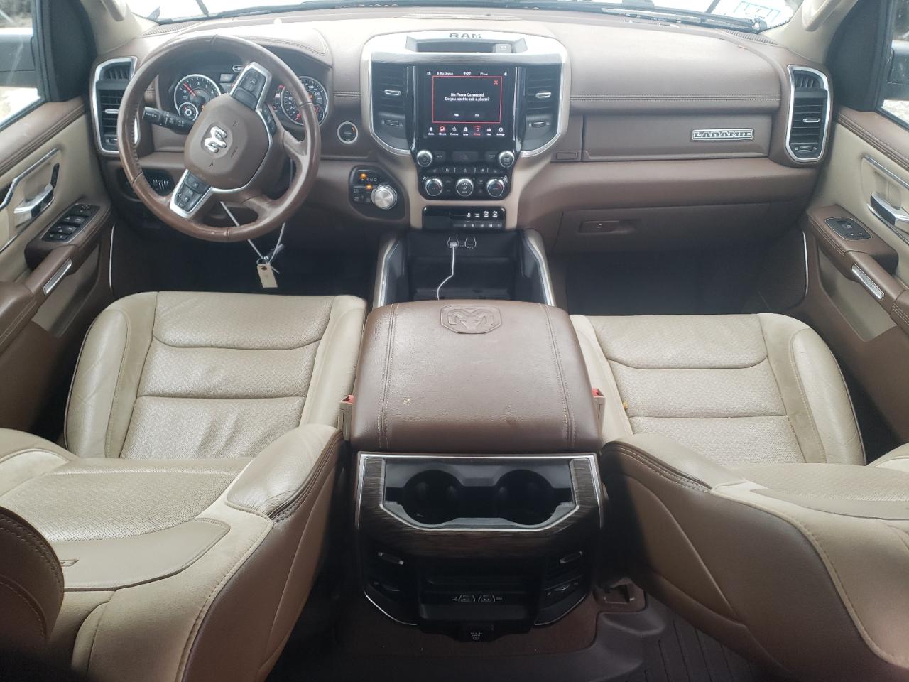 2020 RAM 1500 VIN 1C6SRFJT5LN110597 Copart auction photo, front end damage thumbnail 8