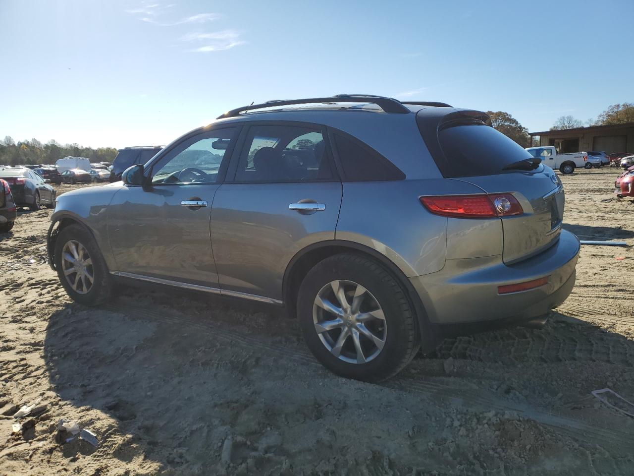 2008 Infiniti FX VIN JNRAS08W48X204701 Copart auction photo, front end / minor dent/scratches damage thumbnail 2