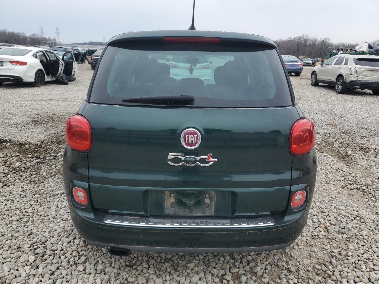 2014 Fiat 500 VIN ZFBCFABHXEZ022291 Copart auction photo, front end / side damage thumbnail 6