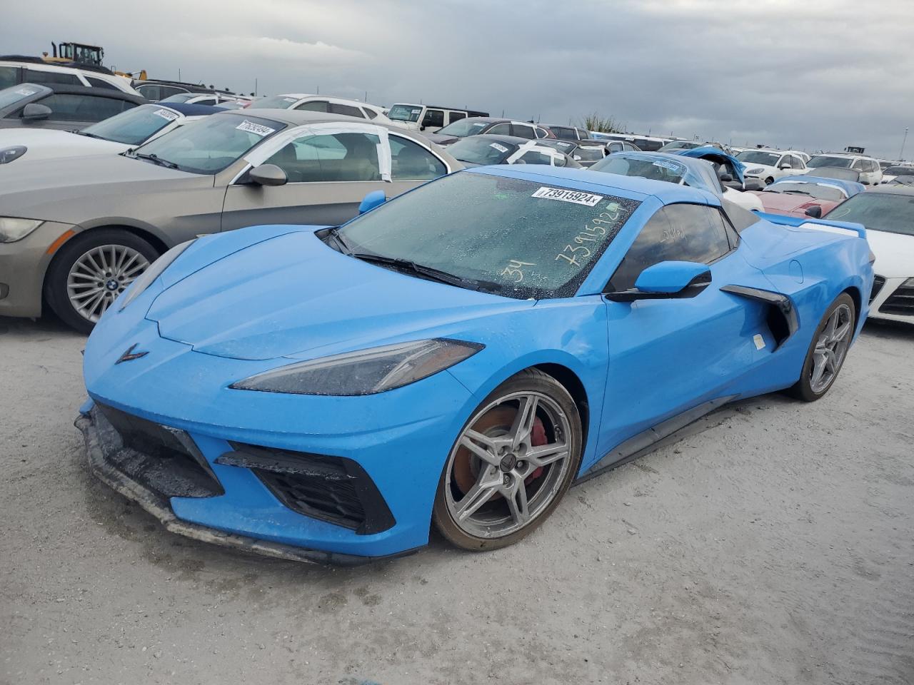 2022 Chevrolet Corvette VIN 1G1YC3D42N5100290