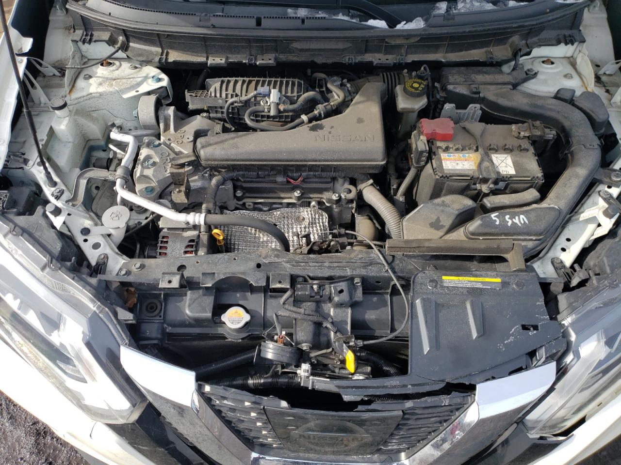 2017 Nissan Rogue VIN JN8AT2MV6HW015421 Copart auction photo, front end damage thumbnail 13