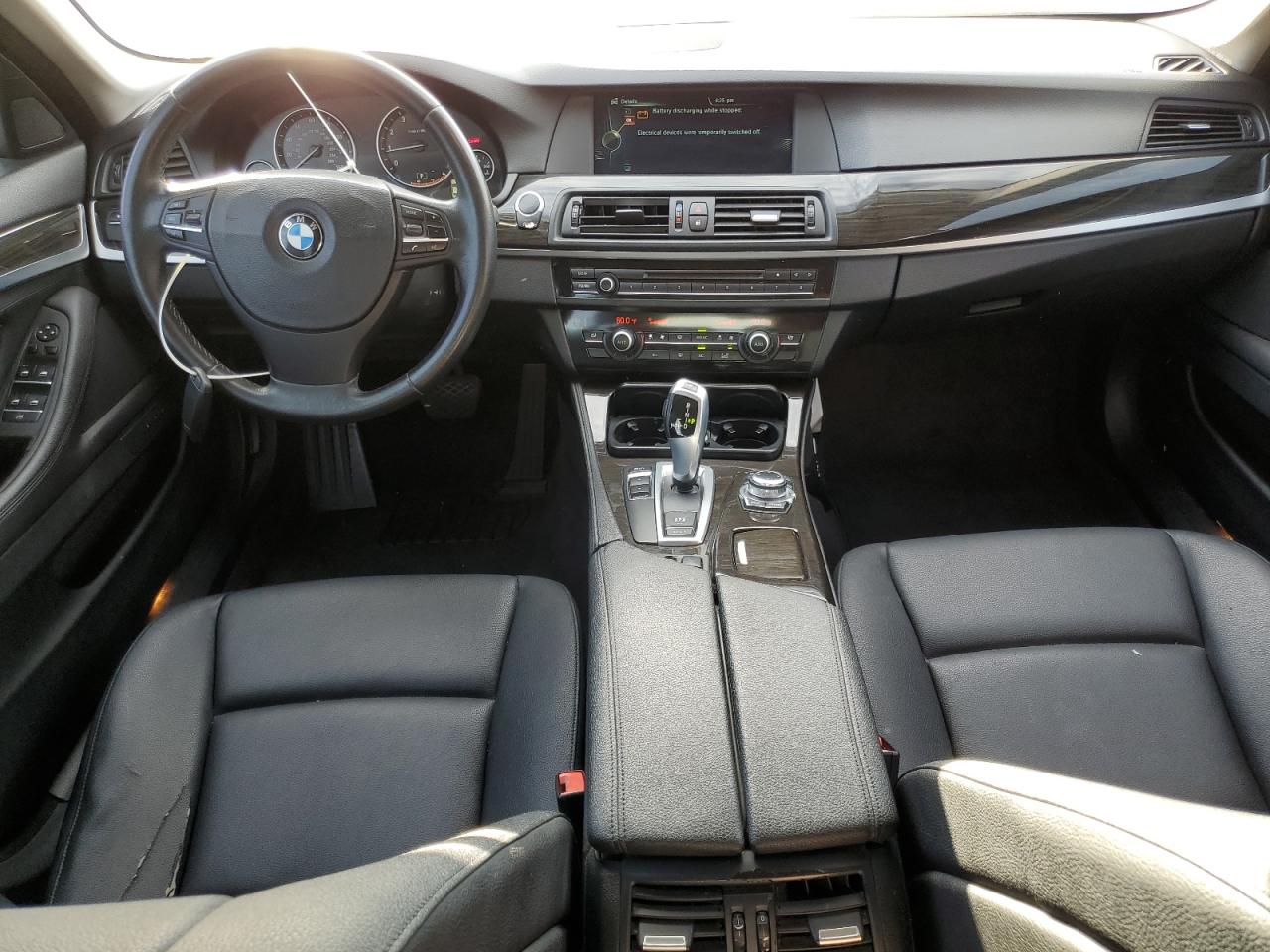 2013 BMW 5er VIN WBAXG5C51DDY30867 Copart auction photo, side / front end damage thumbnail 8