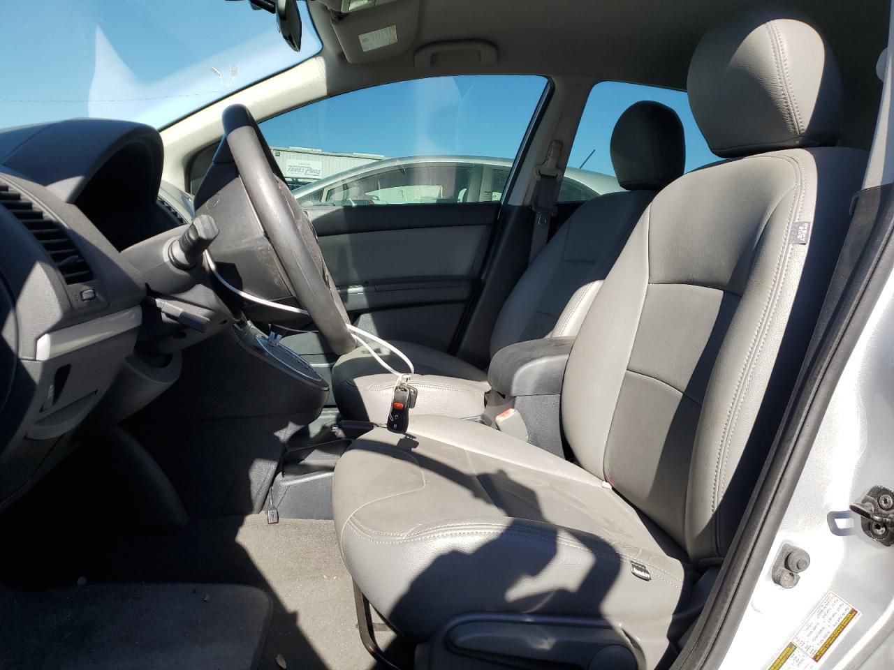 2012 Nissan Sentra VIN 3N1AB6AP1CL663987 Copart auction photo, front end / side damage thumbnail 7