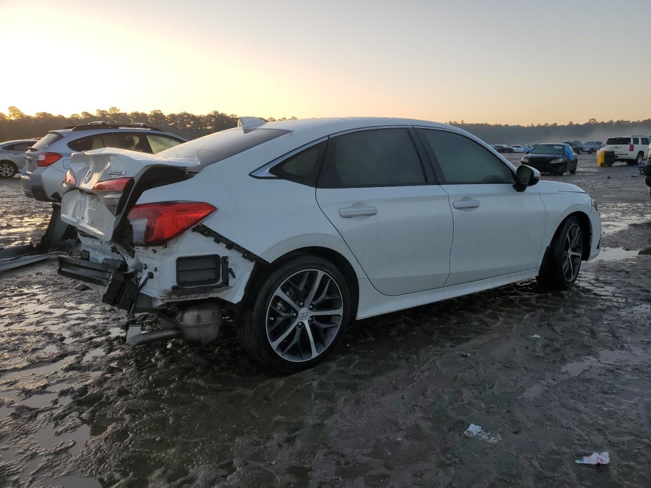 2024 Honda Civic VIN 2HGFE1F93RH324173 Copart auction photo, rear end / front end damage thumbnail 3