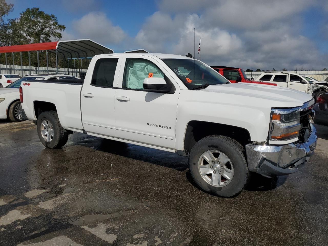 2018 Chevrolet Silverado VIN 1GCVKREC0JZ170122 Copart auction photo, front end damage thumbnail 4