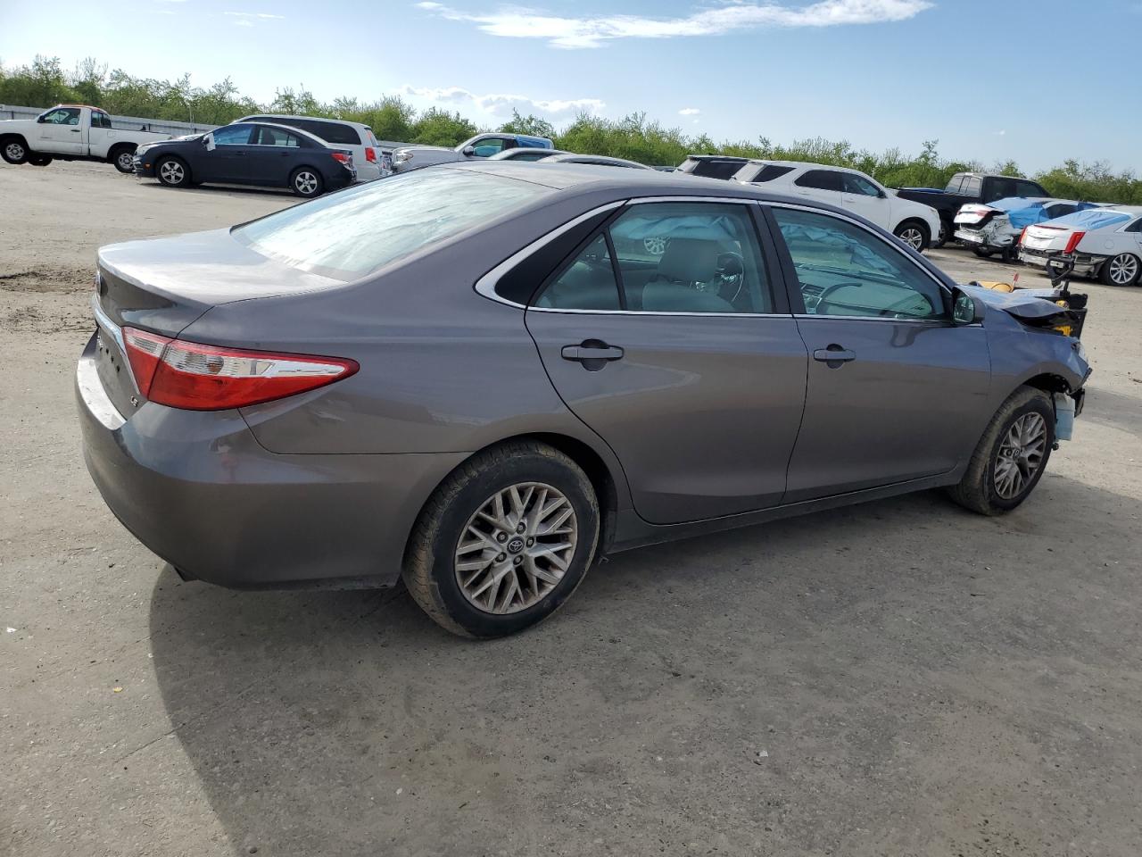 2017 Toyota Camry VIN 4T1BF1FK5HU298728 Copart auction photo, front end damage thumbnail 3