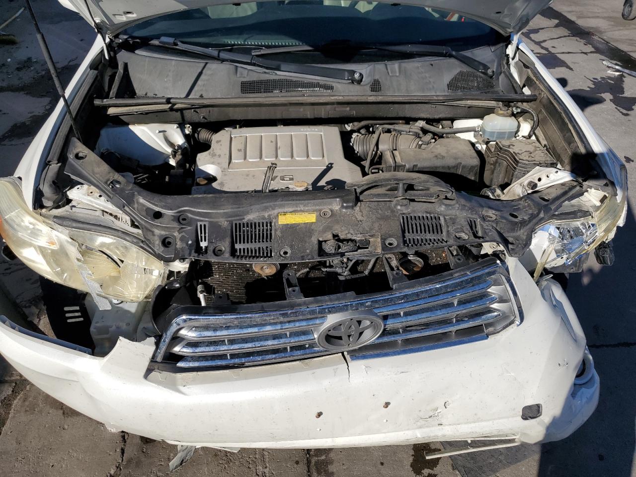 2009 Toyota Highlander VIN JTEES42A092142455 Copart auction photo, front end / undercarriage damage thumbnail 12