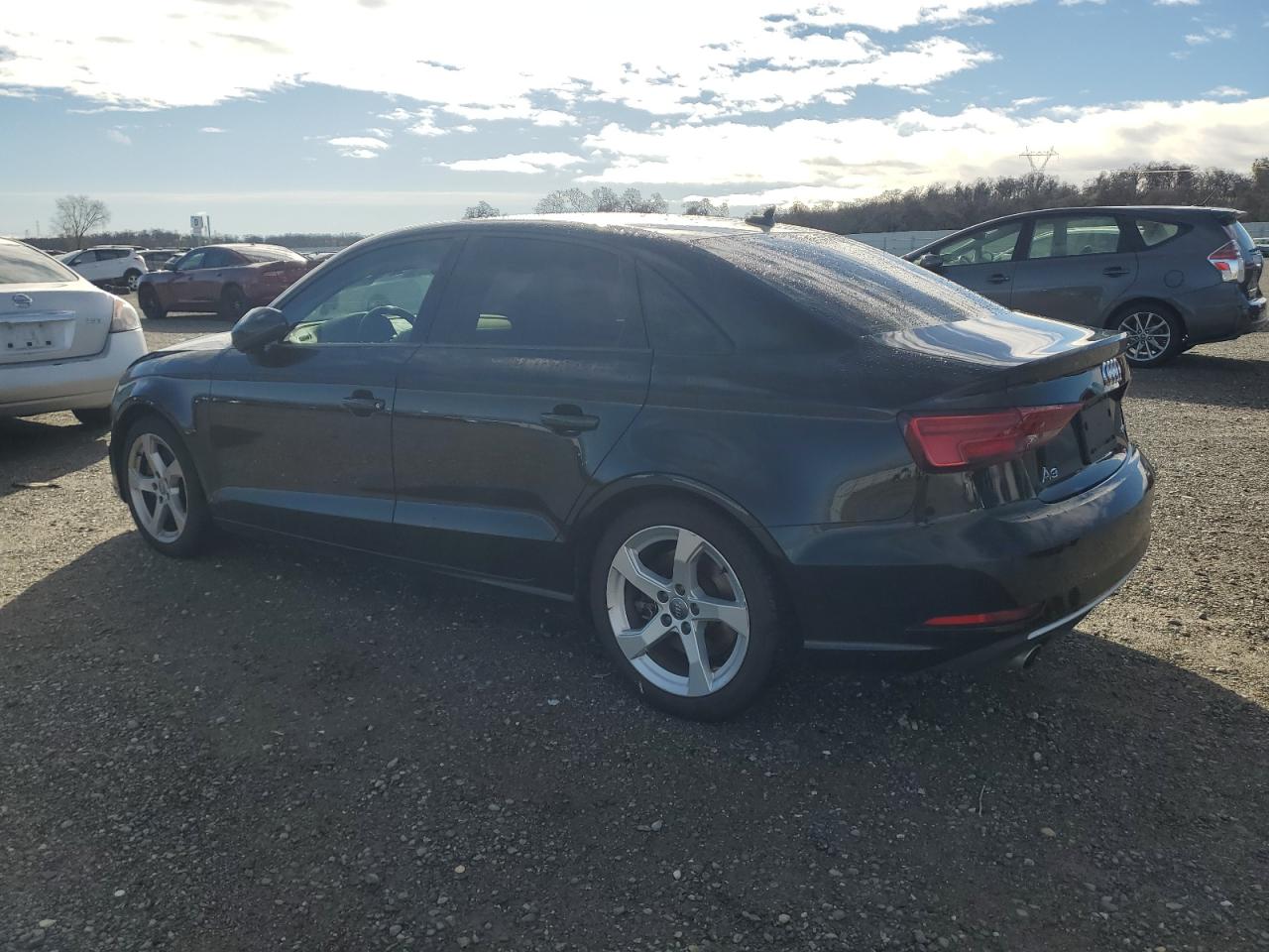 2019 Audi A3 VIN WAUBEGFF3K1018243 Copart auction photo, front end damage thumbnail 2