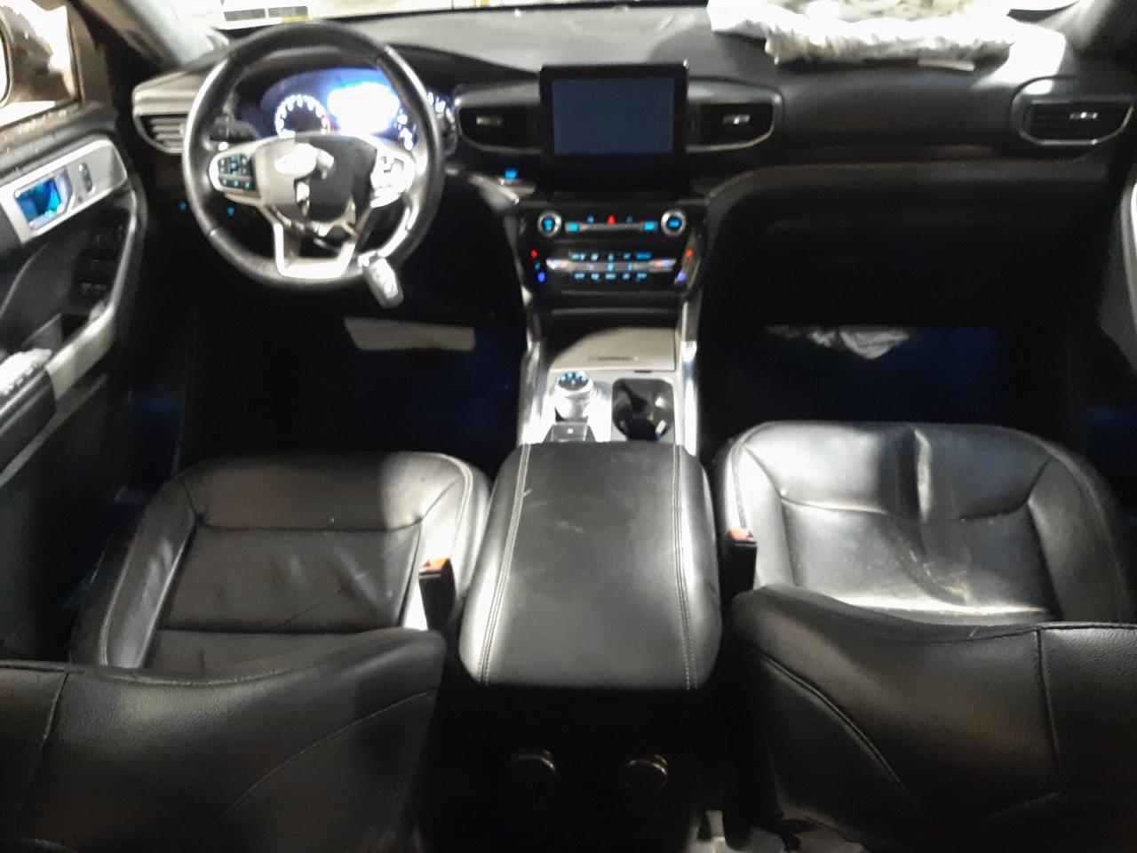 2021 Ford Explorer VIN 1FMSK8FH9MGB05515 Copart auction photo, front end damage thumbnail 8