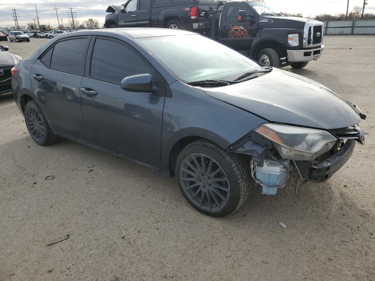 2016 Toyota Corolla VIN 5YFBURHE9GP410572 Copart auction photo, front end damage thumbnail 4