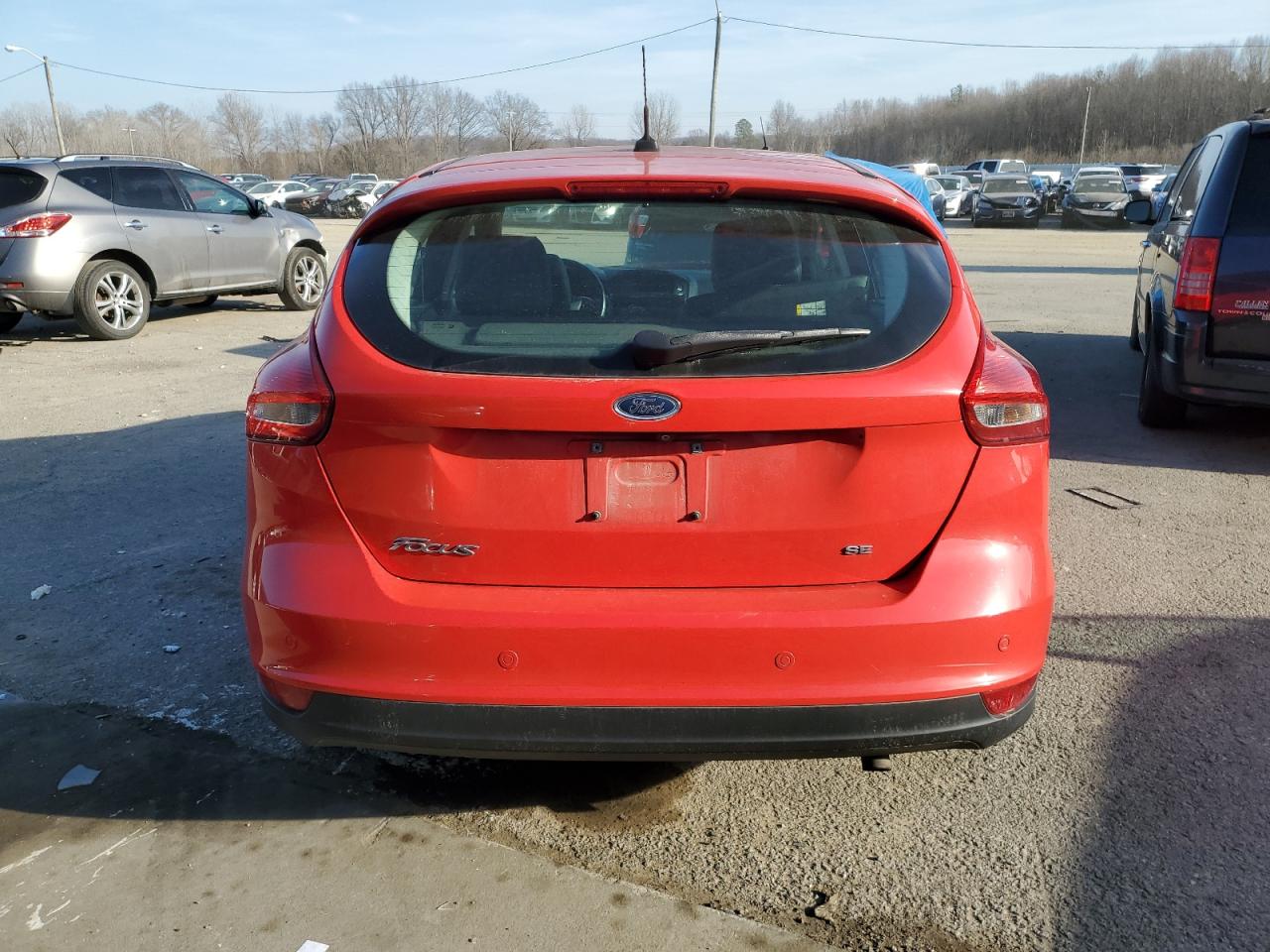 2016 Ford Focus VIN 1FADP3K2XGL321779 Copart auction photo, front end damage thumbnail 6