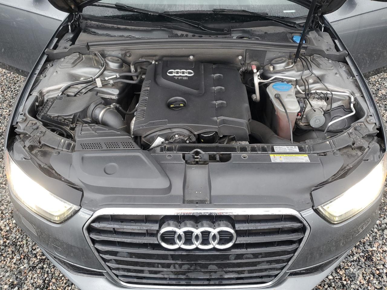 2014 Audi A4 VIN WAUFFAFL6EN037707 Copart auction photo, water/flood damage thumbnail 11
