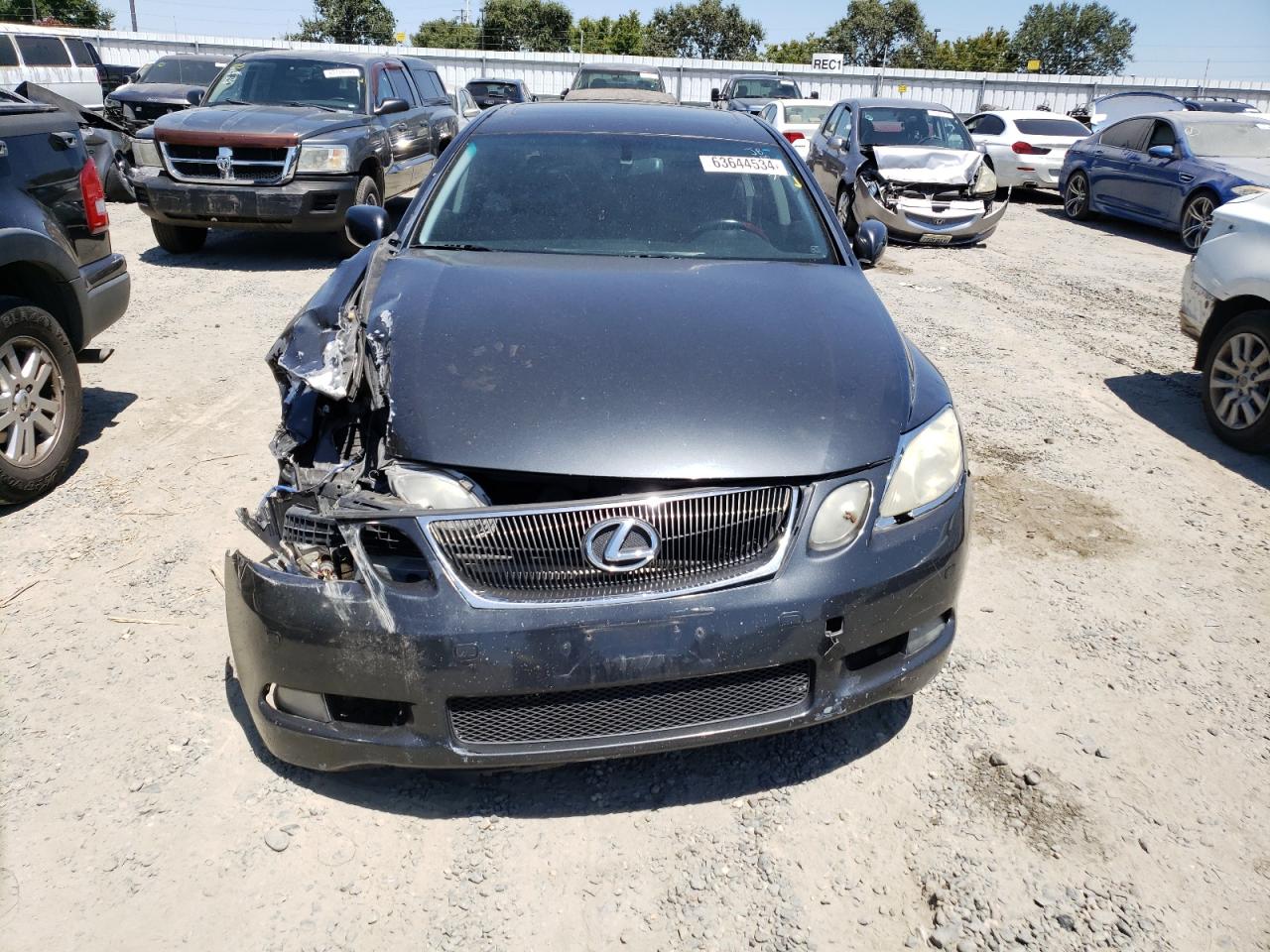 2007 Lexus GS VIN JTHBE96S770019130 Copart auction photo, front end damage thumbnail 5