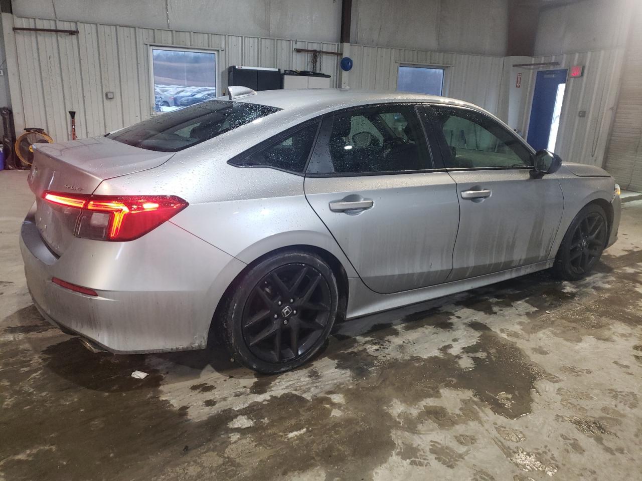 2022 Honda Civic VIN 2HGFE2F58NH594447 Copart auction photo, front end damage thumbnail 3