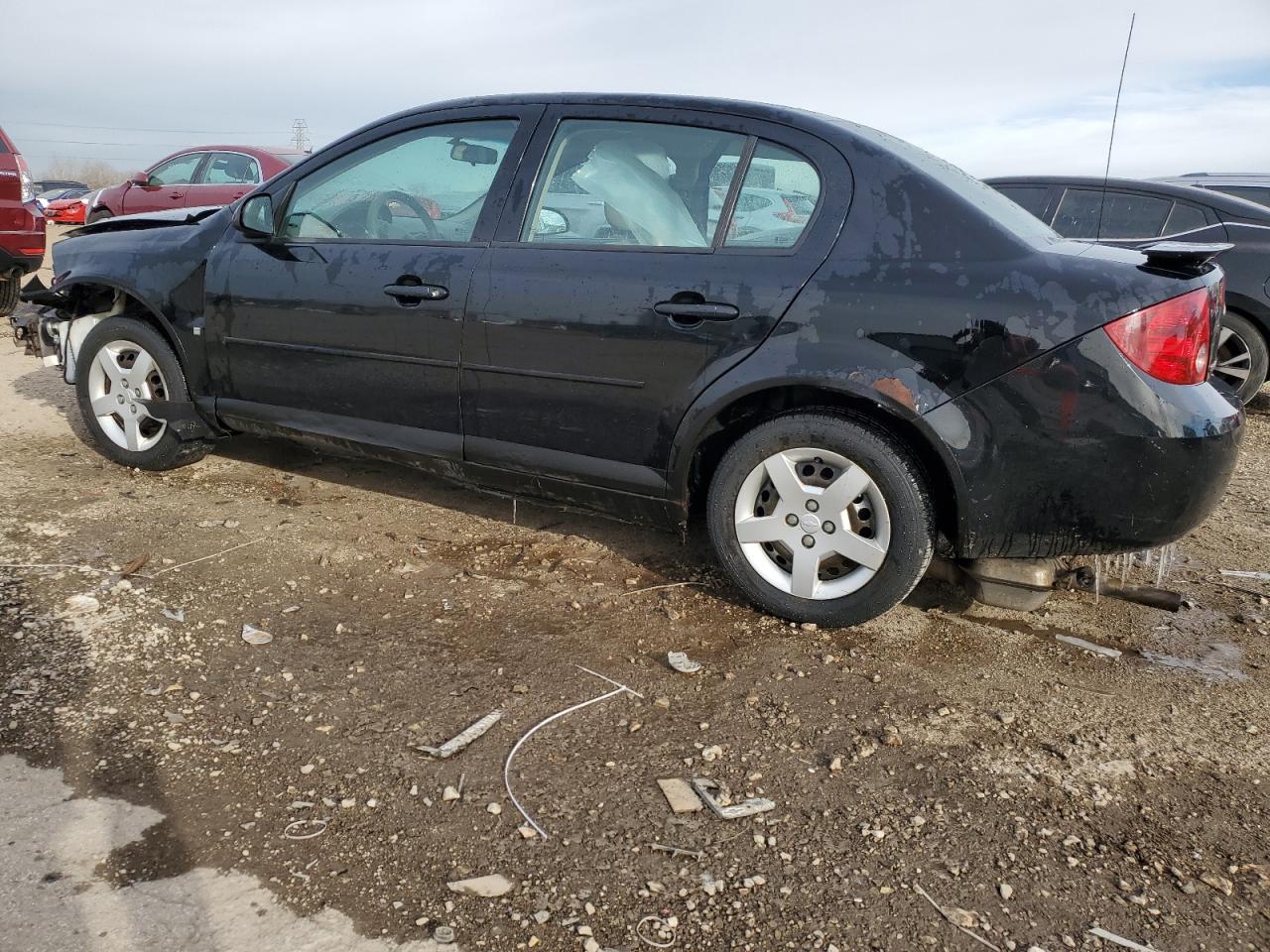 2007 Chevrolet Cobalt VIN 1G1AL55F477153190 Copart auction photo, front end / side damage thumbnail 2