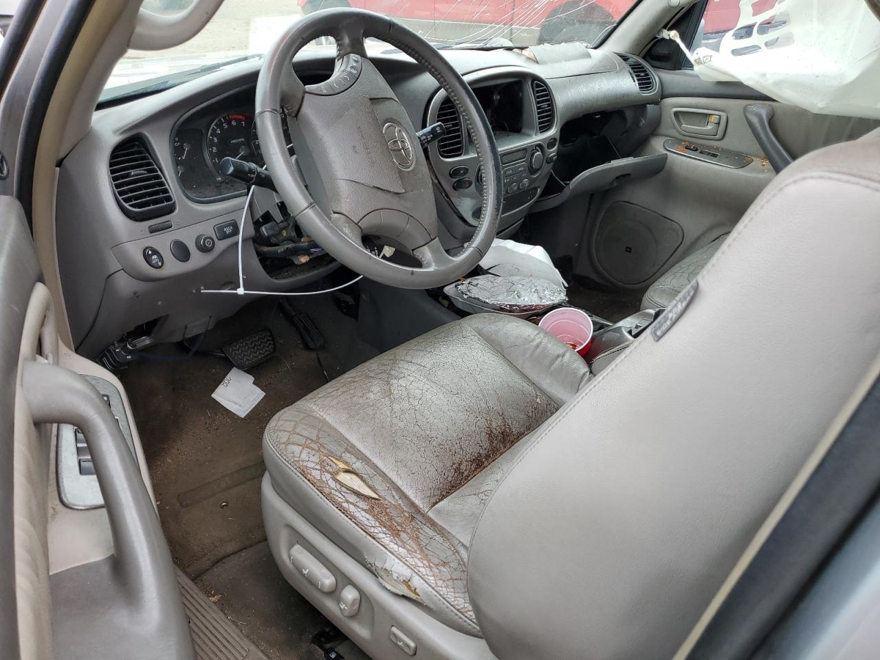 2007 Toyota Sequoia VIN 5TDZT38A07S286727 Copart auction photo, side / front end damage thumbnail 8
