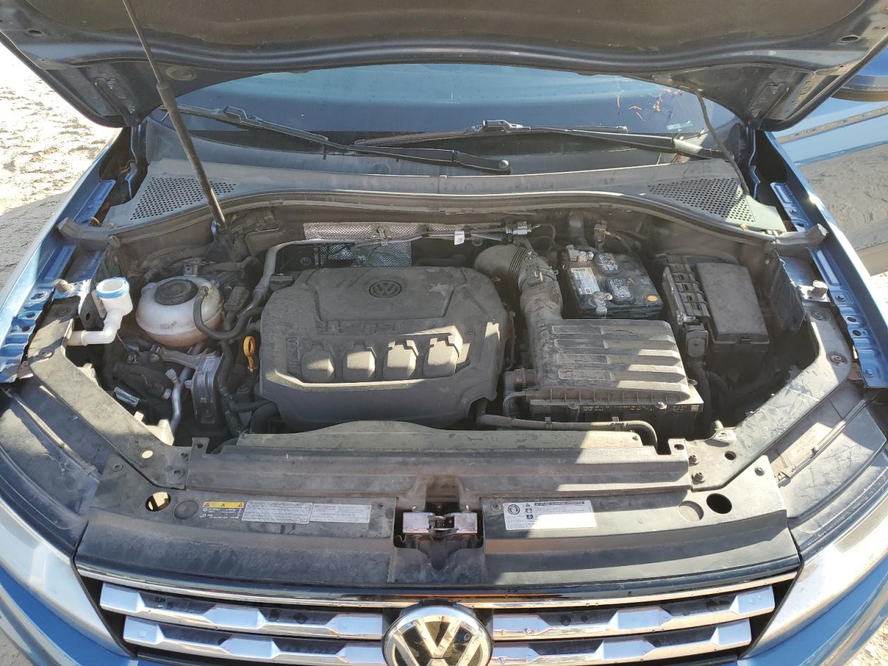 2020 Volkswagen Tiguan VIN 3VV0B7AX8LM096221 Copart auction photo, side damage thumbnail 12