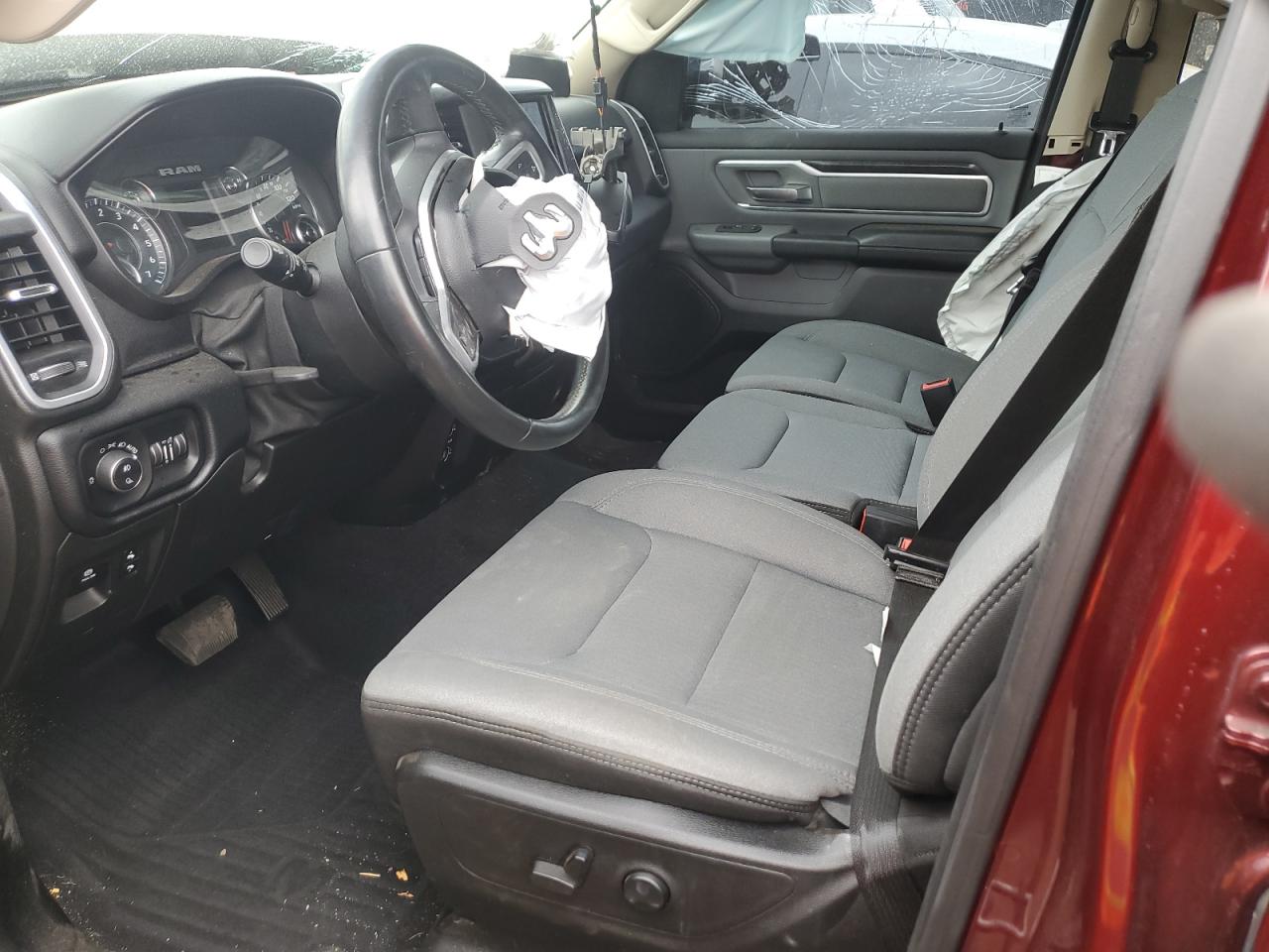 2019 RAM 1500 VIN 1C6SRFFT5KN698248 Copart auction photo, all over damage thumbnail 7