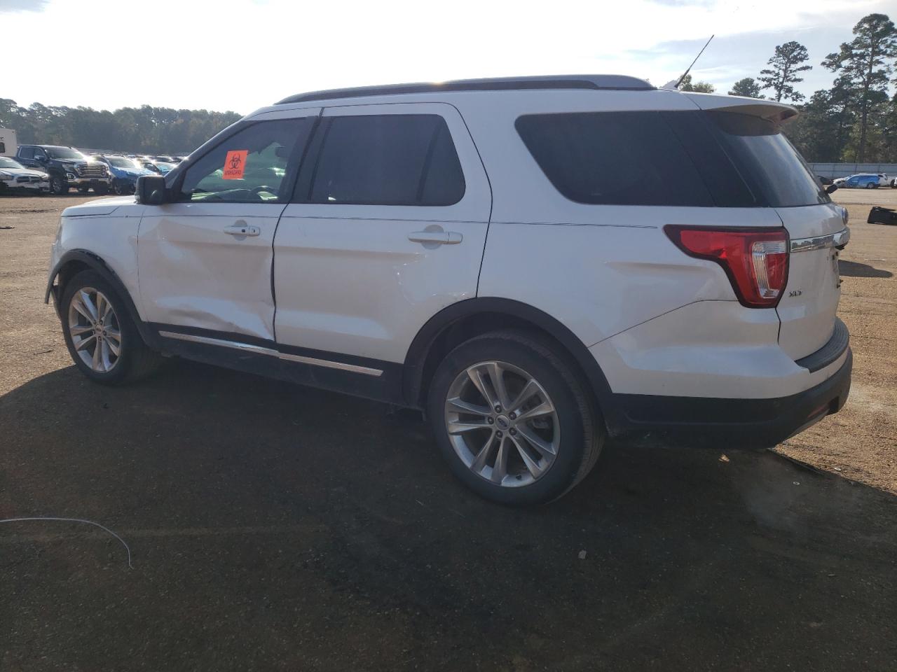 2019 Ford Explorer VIN 1FM5K7D87KGB07254 Copart auction photo, side damage thumbnail 2